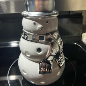 Hobby Lobby snowman tea light holder
